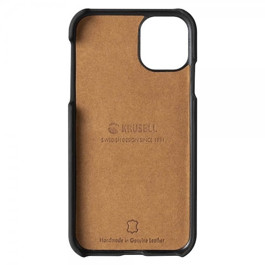Krusell iPhone 11 Pro Cover Sunne CardCover Kortholder Vintage Black