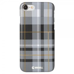 iPhone 7/8/SE 2020 Cover Limited Cover Plaid Dark Grey