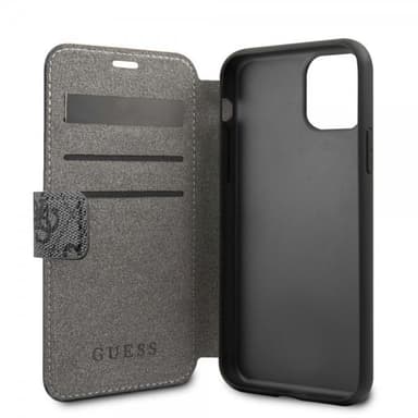 Guess iPhone 11 Pro Max Etui Monogram Grå