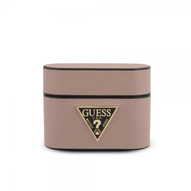 Guess AirPods Pro Cover Saffiano Case Lyserød