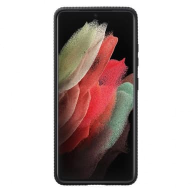 Samsung Original Galaxy S21 Ultra Cover Protective Standing Cover Sort
