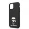 Karl Lagerfeld iPhone 11 Pro Cover Iconic Cover Saffiano Sort