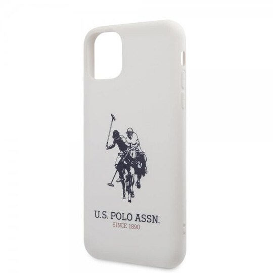 U.S. Polo iPhone 11 Pro Max Cover Big Logo Hvid