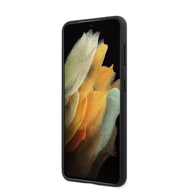 Karl Lagerfeld Samsung Galaxy S21 Plus Cover Saffiano Karl & Choupette Sølv