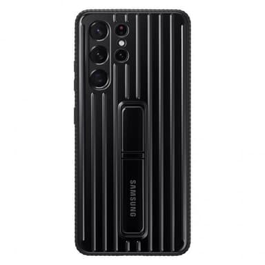 Samsung Original Galaxy S21 Ultra Cover Protective Standing Cover Sort