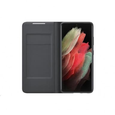 Samsung Original Galaxy S21 Ultra Etui Smart LED View Cover Sort