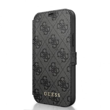 Guess iPhone 12 Mini Etui Monogram Grå