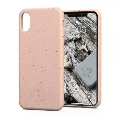 iPhone X/Xs Cover Bio Cover Salmon Pink