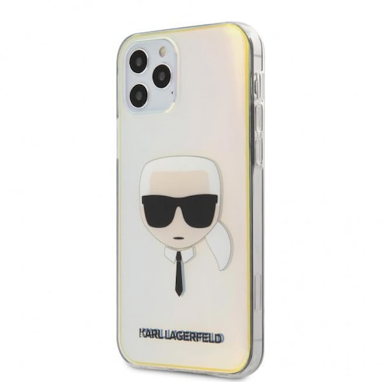 Karl Lagerfeld iPhone 12/iPhone 12 Pro Cover Iconic Cover Iridescent