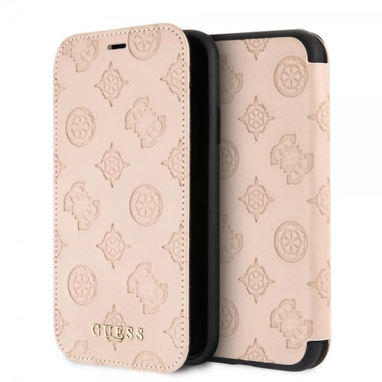 Guess iPhone Xr Etui Peony Latte