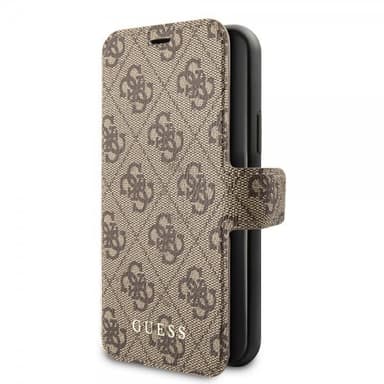 Guess iPhone 11 Pro Max Etui Monogram Brun