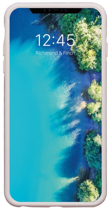 Richmond & Finch iPhone X etui (pink marmor)