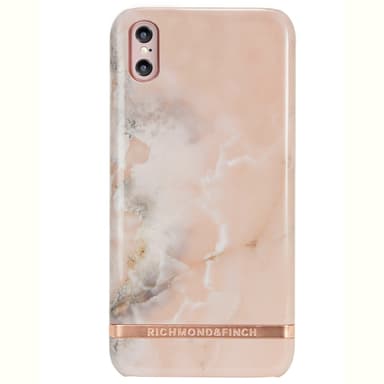 Richmond & Finch iPhone X etui (pink marmor)