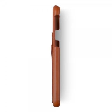 Key Premium Cover till iPhone 6/6s/7/8/SE Kortholder til to kort Brun