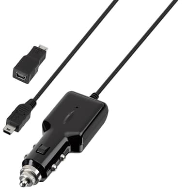 Sandstrøm 1A GPS biloplader S7CARC14 - 1.8meter - sort