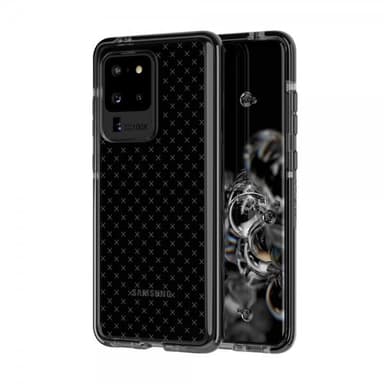 Samsung Galaxy S20 Ultra Cover Evo Check Smokey Black