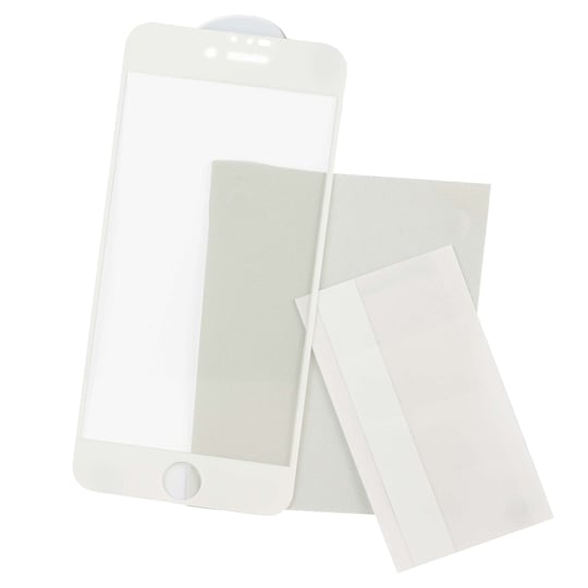 Sandstrøm Curved Glass iPhone 6/6S/7/8 Plus (hvid)