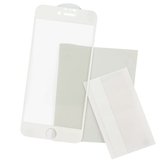Sandstrøm Curved Glass iPhone 6/7/8/SE Gen. 2 (hvid)