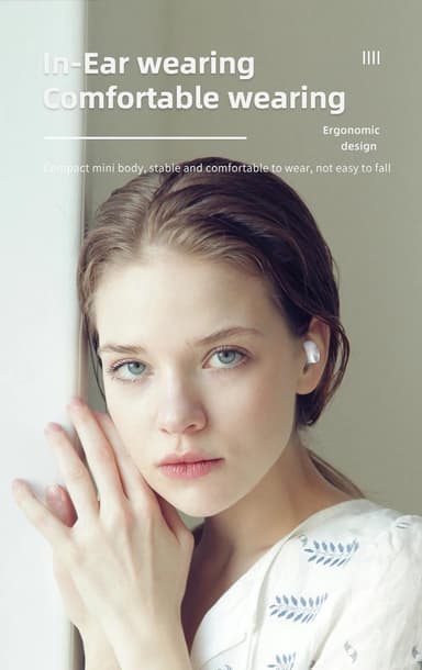 Bluetooth-hovedtelefoner M31 TWS Hvid