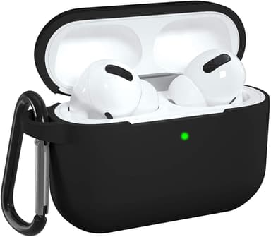 Silikone etui med rem til AirPods Pro - sort