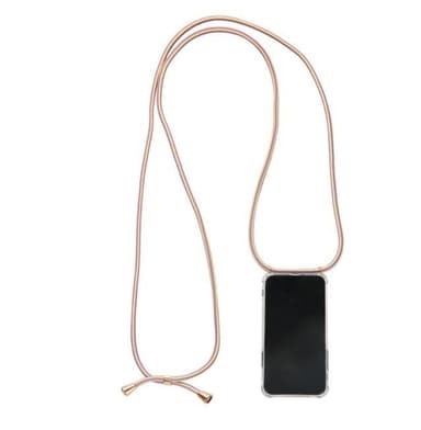 iPhone XR-etui med halskæde Khaki