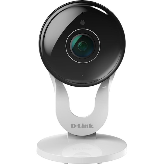 D-Link Full HD overvågningskamera, WiFi, tovejs lyd, Alexa support, hvid