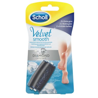 Scholl Velvet Smooth Diamond rullehovedrefills - | Elgiganten