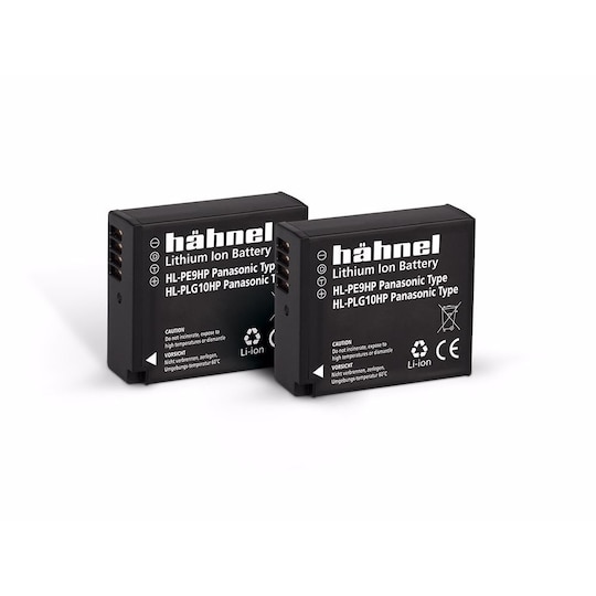 Hähnel Panasonic HL-PLG10HP batteri til digitalkamera 2-pak