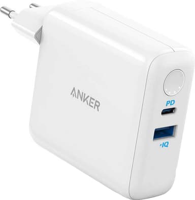 Anker PowerCore III Fusion 5K oplader og powerbank (hvid)