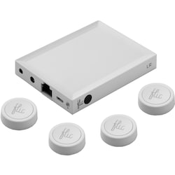 Flic 2 Starter Kit hub + 4x knapper (hvid)