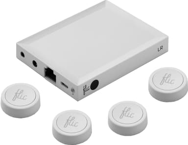 Flic 2 Starter Kit hub + 4x knapper (hvid)