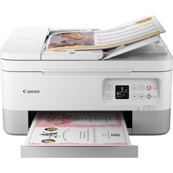 Canon Pixma TS7451 farve inkjet 3-i-1 printer (hvid)