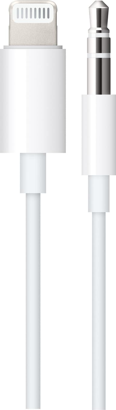 Apple Lightning til 3,5 mm lydkabel 1,2 m (hvid)