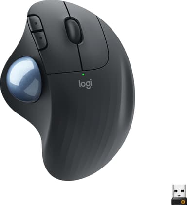 Logitech Ergo M575 mus (graphite)