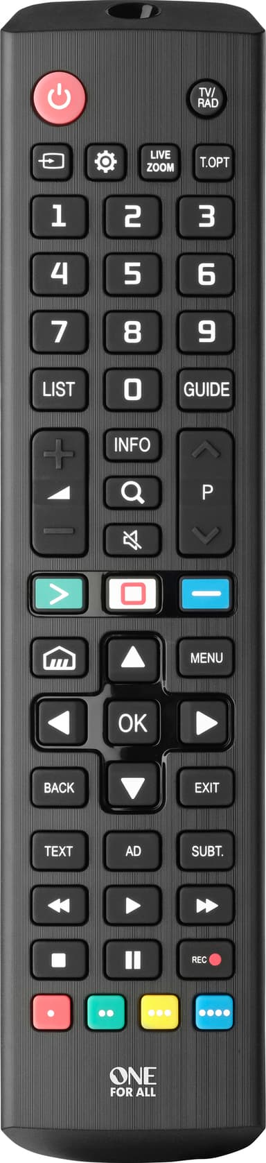 One For All URC 4911 LG TV fjernbetjening