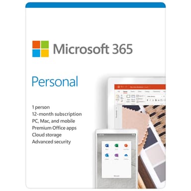 Microsoft 365 Personal (15 Month) - PC Windows,Mac OSX