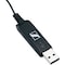 Sennheiser PC 7 USB mono hovedtelefoner (sort)