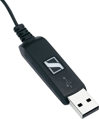 Sennheiser PC 7 USB mono hovedtelefoner (sort)