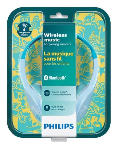 Philips kids trådløse on-ear hovedtelefoner SHK4000TL