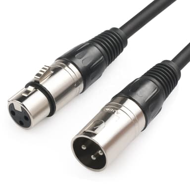 NÖRDIC XLR Lydkabel 3 pin 1,8m