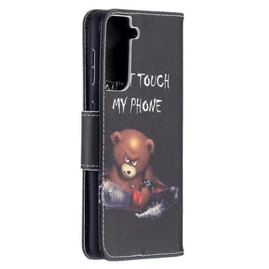 Til Samsung Galaxy S21 tegnebogstativ - Bjørn