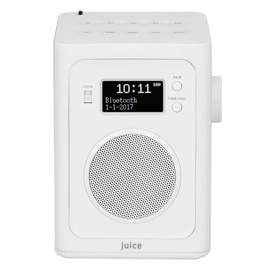 Juice bærbar radio SJUPWH14E - hvid