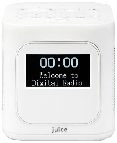 Sandstrøm Juice Minute bærbar radio SJUTWH15E - hvid