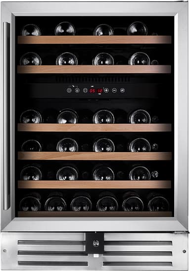 Temptech Premium vinkøleskab WPQ60DCS (rustfri stål)