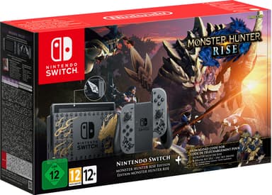 Nintendo Switch Monster Hunter Rise Edition spillekonsol