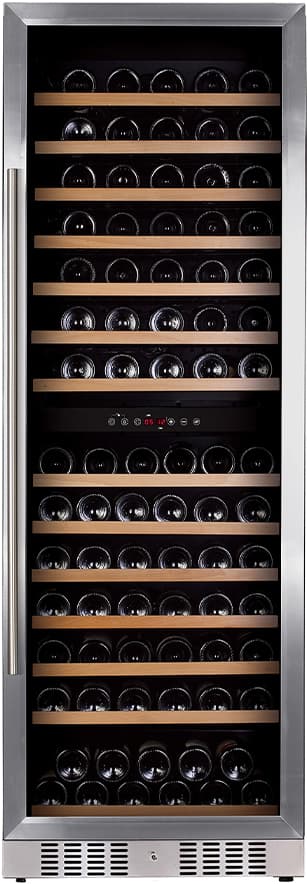 Temptech Premium vinkøleskab WP180DCS (rustfri stål)