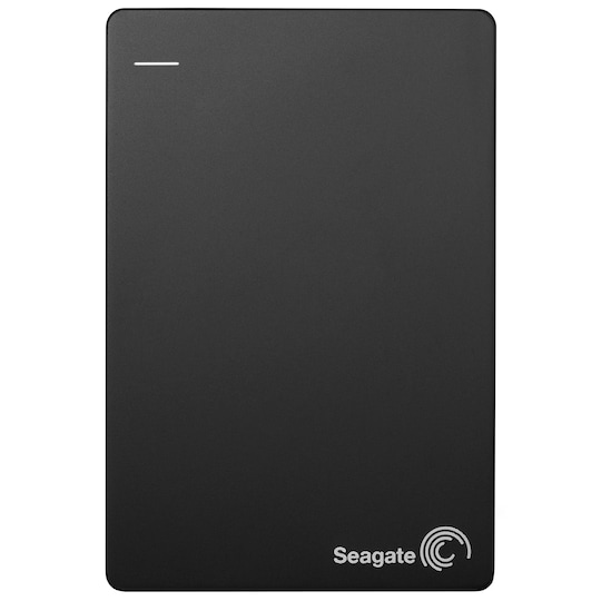 Seagate Slim Backup Plus 2 TB ekstern harddisk - sort