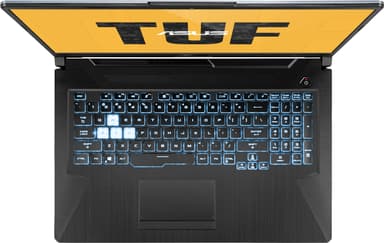 Asus TUF Gaming A17 FX706II-H7048T 17,3" bærbar gaming computer (grå)