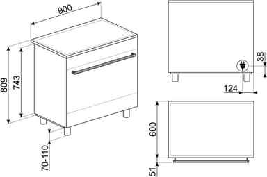 Smeg Classic induktionskomfur C9IMAN9