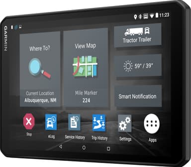 Garmin Dezl LGV800 GPS til lastbil (sort)